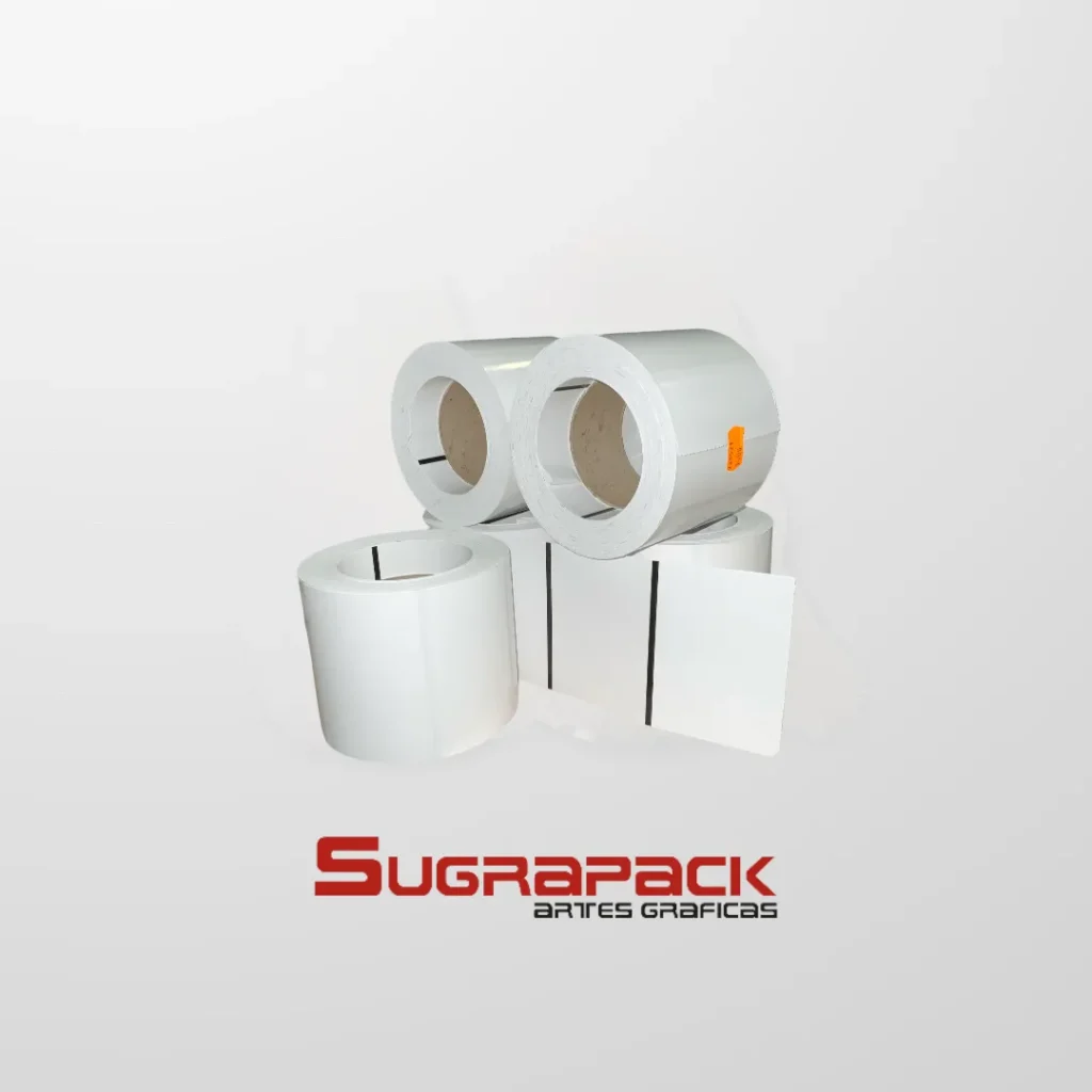 Cartulina impresa con topo y fondo de color, utilizada para identificar productos agrícolas en cámaras frigoríficas